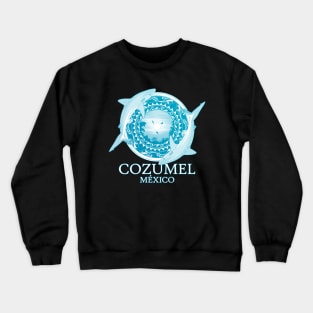 Caribbean Reef Sharks Cozumel Mexico Crewneck Sweatshirt